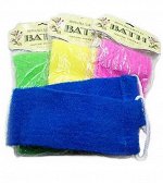 CN/МЧ К021 Мочалка широкая синтетическая &quot;baht&quot;