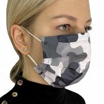 Тактическая медицинская маска – надежно защищает, прочно сидит, не поднимает температуру внутри, свободное общение и комфортное ношение №120