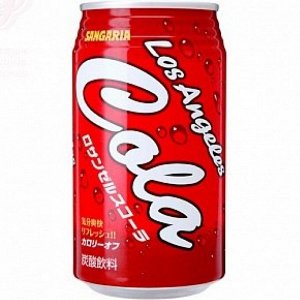 Напиток SANGARIA "Los Angeles Cola", Кола ж/б 350 мл 1*24 (С)