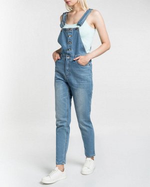 Комбинезон джинсовый жен. (000050)Светло-синий,29