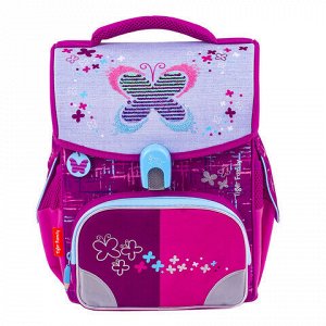 Ранец TIGER FAMILY для начальной школы, Jolly, "Playful Butterfly", 36х31х19 см, 228909, TGJL-036A