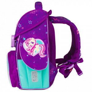 Ранец TIGER FAMILY для начальной школы, Jolly, "Twilight Sparkle & Rarity", ЛИЦЕНЗИЯ, 36х31х19 см, 228974, TGJL-025A