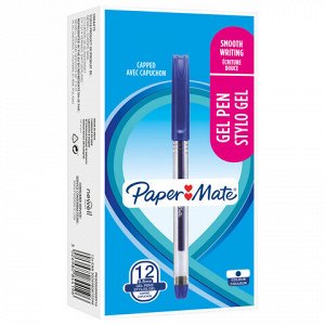 Ручка гелевая PAPER MATE "Jiffy" 0.5мм синяя