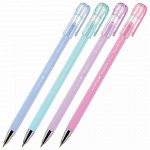 Ручка шариковая 0,5 мм., синяя, ассорти, FirstWrite Zefir BrunoVisconti