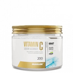 Витамин С MAXLER Vitamin C Sodium Ascorbate - 200 г.