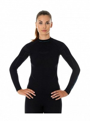 THERMO Nilit Блуза женская длинный рукав NEW2021 черная