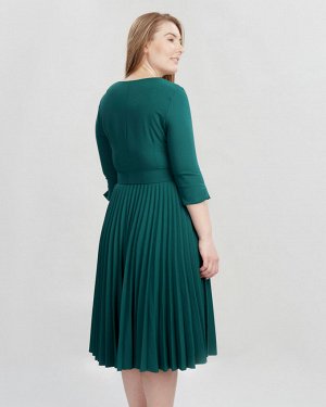 Платье жен. (195320)темно-зеленый