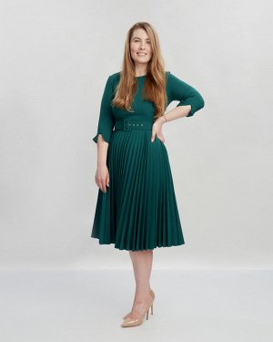 Платье жен. (195320)темно-зеленый
