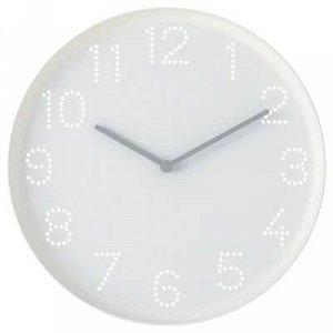 TROMMA ТРОММА Настенные часы, белый25 см