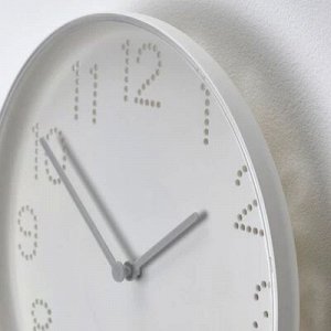 TROMMA ТРОММА Настенные часы, белый25 см