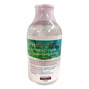 Очищающая вода  для лица Dr.CELLIO HYARULON PERFECT CLEAR (с помпой-дозатором под ватный диск) 700мл