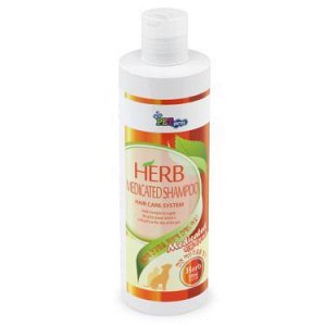 Профилактический шампунь на травах для собак и кошек PETPERSS HERB Medicated Shampoo с экстрактом солодки), 300мл