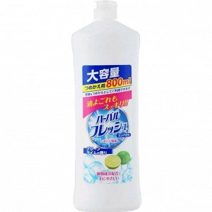 040764 "Mitsuei" Концентрированное средство для мытья посуды, овощей и фруктов (с ароматом лайма), 800 мл