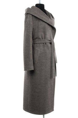 01-09330 Пальто женское демисезонное (пояс)