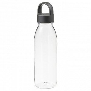 IKEA 365+ ИКЕА/365+ | Бутылка для воды, темно-серый | 0.5 л