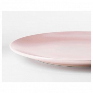 DINERA ДИНЕРА | Тарелка десертная, светло-розовый | 20 см