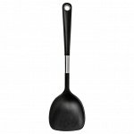 IKEA 365+ HJALTE ИКЕА 365+ ЙЭЛТЕ | Лопаточка для вока-сковороды, нержавеющ сталь/черный