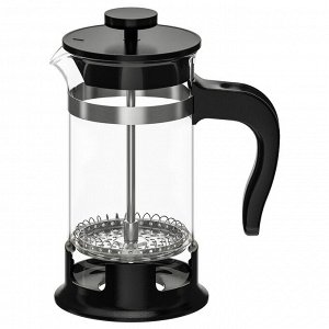 UPPHETTA УПХЕТТА | Кофе-пресс/заварочный чайник, стекло/нержавеющ сталь | 0.4 л