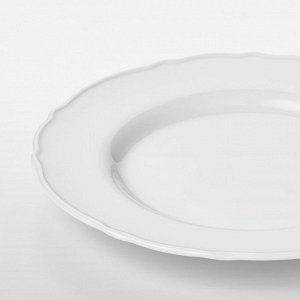 UPPLAGA УППЛАГА | Тарелка, белый | 28 см
