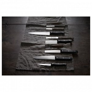 VARDAGEN, Нож для нарезки овощей, темно-серый, 9 см