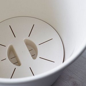 IKEA PS FEJ, самополивающийся горшок для растений, белый, 32 см,