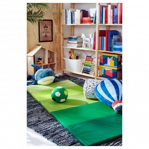 PLUFSIG ПЛУФСИГ | Складной гимнастический коврик, зеленый | 78x185 см
