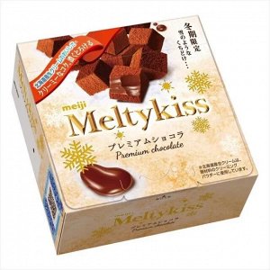 Шоколад MEIJI Melty kiss с шоколадной начинкой 60г