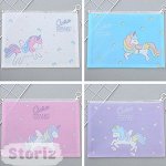 Папка для документов &quot;Rainbow Unicorn&quot; на молнии