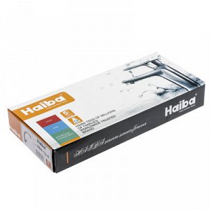 Смеситель для кухни Haiba HB4116-K, однорычажный, высокий излив, хром