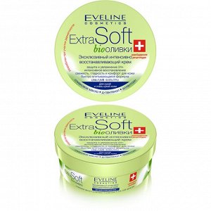 Крем для лица и тела интенсивно восстанавливающий  серии EXTRA  SOFT - BIOоливки, 200мл