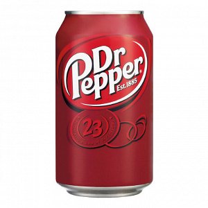 Напиток газированный Dr. Pepper Original, Польша, 330 мл