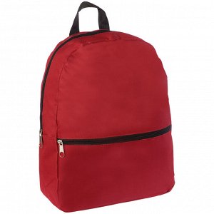 Рюкзак ArtSpace Simple, 37*28*11см, 1 отделение, 1 карман, бордовый