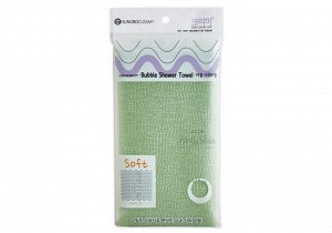 SUNG BO Мочалка для душа "Bubble Shower Towel " №165 (28х100см) мягкой жесткости /нейлон, полиэстер