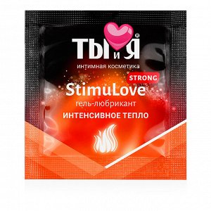 Гель-лубрикант STIMULOVE STRONG одноразовая упаковка 4 г