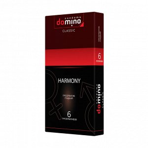 ПРЕЗЕРВАТИВЫ DOMINO CLASSIC HARMONY 6 штук