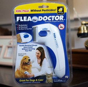 Щетка для вычесывания блох Flea Doctor Pet Hair Cleaner