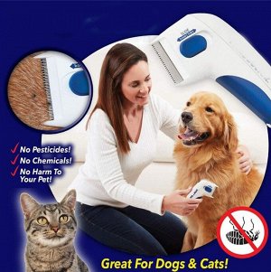 Щетка для вычесывания блох Flea Doctor Pet Hair Cleaner