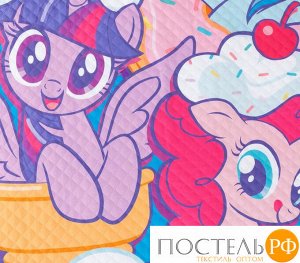 Покрывало "Donut worry"  My Little Pony 1,5 сп, 145х210 см, микрофибра 5275601