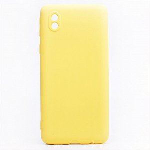 Чехол-накладка Activ Full Original Design для "Samsung SM-A013 Galaxy A01 Core" (yellow)