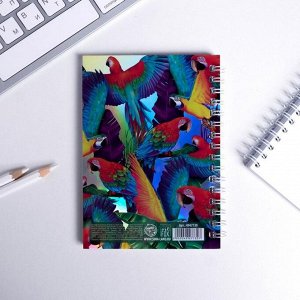 Блокнот голографический Tropical notebook, 40 листов