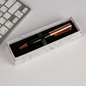 Art Fox Ручка в подарочном футляре &quot;С Уважением&quot;, металл, черный с золотом