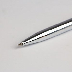 Ручка в подарочном футляре "Лучший из лучших", металл, серебро