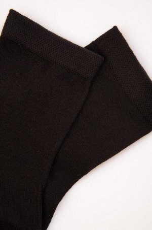 Базовые носки женские однотонные на каждый день, цвет белый / серый меланж