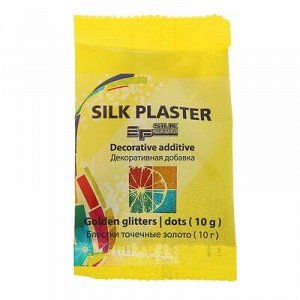 Блестки Silk Plaster, точка, золотые