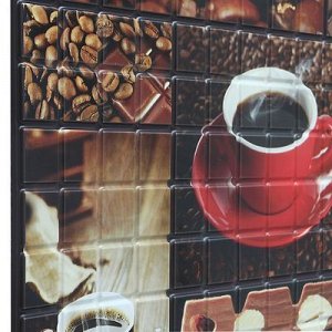 Панель ПВХ Мозаика "Аромат кофе", микс, 955х480