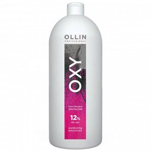 OLLIN OXY 12% 40vol. Окисляющая эмульсия 1000мл/ Oxidizing Emulsion, шт