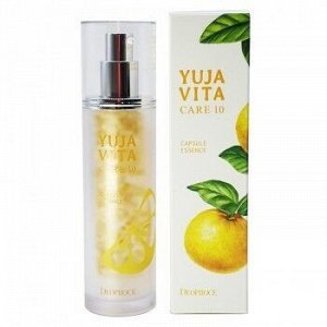 DEOPROCE YUJA VITA CARE 10 CAPSULE ESSENCE 50ml Капсульная эссенция с цитроном 50мл