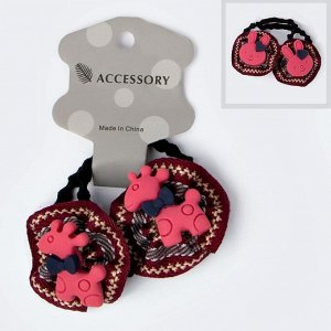 Комплект из двух резинок Accessory для девочки