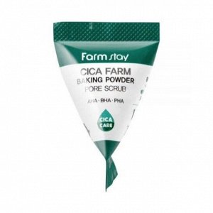 Cica Farm Baking Powder Pore Scrub Содовый скраб для лица с центеллой