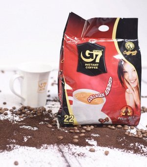 G7 Collagen & sugar free- Bag 22sachets